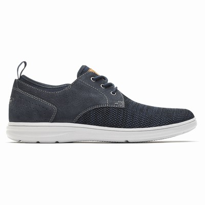 Rockport Zaden Plain Toe Turnschuhe Herren Navy IXD-573462